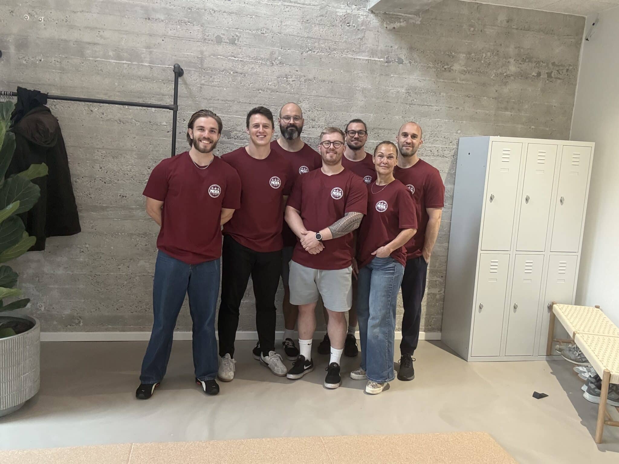 Teamet i Meiers Gym i Odense